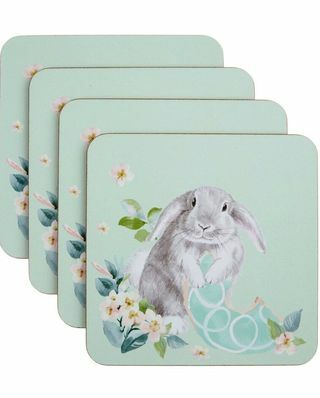 Bunny and Donuts Coasters sæt med 4