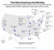 De 20 største byer, som amerikanerne forlader En Masse