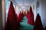 Melania Trump planlægger juledekorationer i Det Hvide Hus i 2019