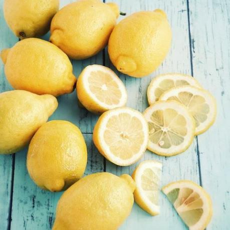 citroner i køkkenet
