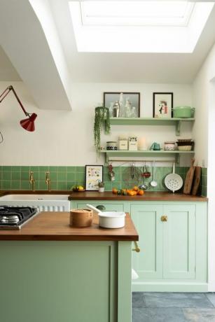 Køkkenfarver - moderne køkkenfarveideer