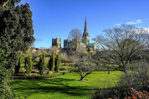 chichester katedral og haver