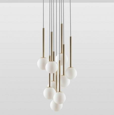 hus af Opal Ball Cluster Loftslampe