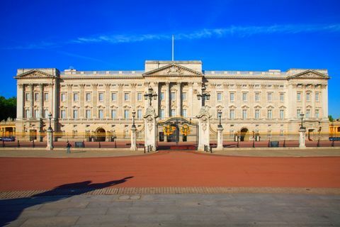 forfra på buckingham palace