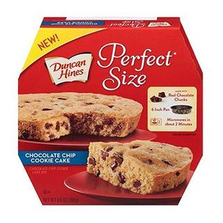 Duncan Hines Perfect Size Chocolate Chip Cookie Cake