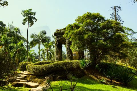 Monument, Jardim Botanico, Rio de Janeiro, Brasilien