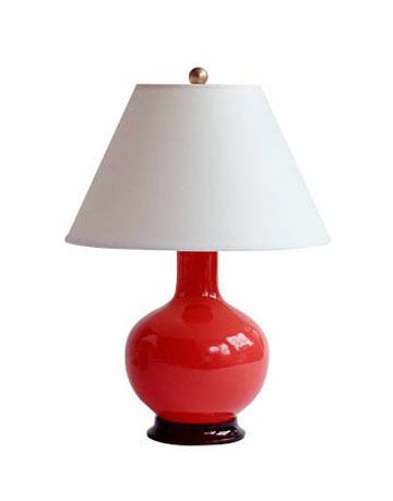 rød lampe