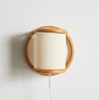 Marcella Rattan Sconce