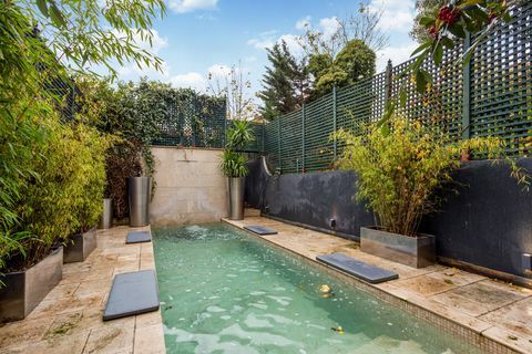 Hus til salg i London med sjælden og unik swimmingpool