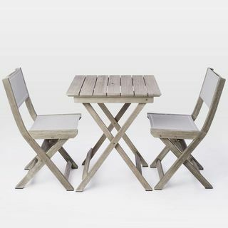 Portside Garden Folding Bistro Set