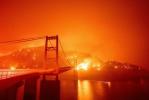 Surrealistiske fotos af West Coast Wildfires