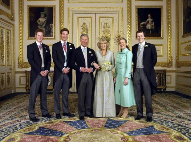 det kongelige bryllup af hrh prins charles og fru camilla parker bowles