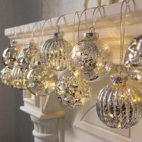 Mercury Bauble String Lights med Timer