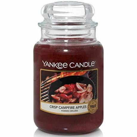Yankee Candle Crisp Campfire Æbler Stor Krukke Candle