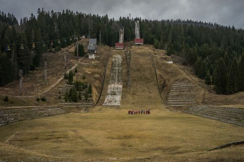 skihop bakke nær sarajevo