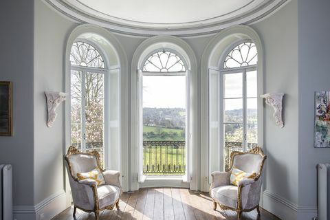 Grad II opført georgisk villa Bathwick Hill til salg i Bath