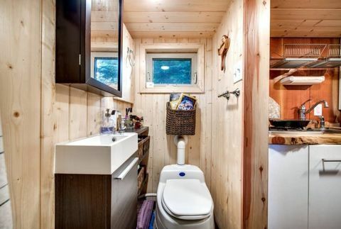 oregon lille hus badeværelse toilet