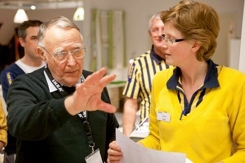 Ikea-grundlægger Ingvar Kamprad