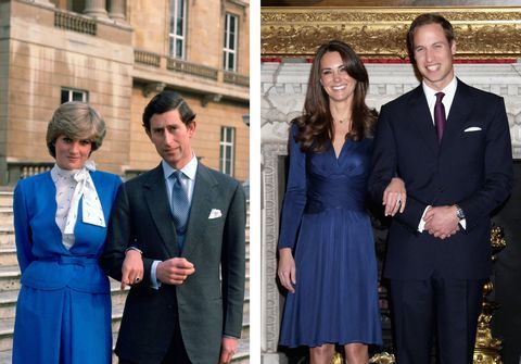 Kate Middleton bærer prinsesse Dianas forlovelsesring