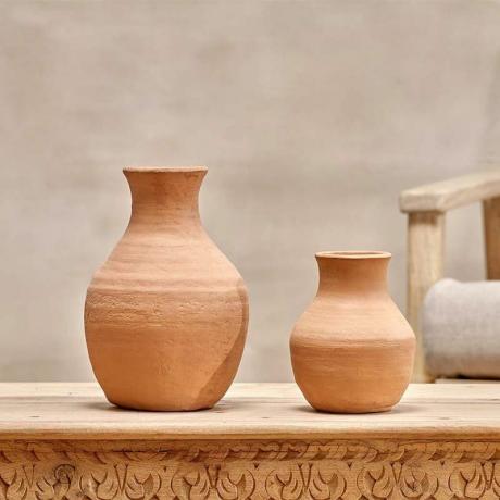 Narpala Flaske Terracotta Dekorativ Pot