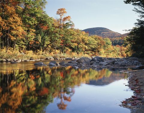 sukker bakke, new hampshire, flod