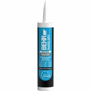 Rapid Dry White Silicone Acryl Caulk