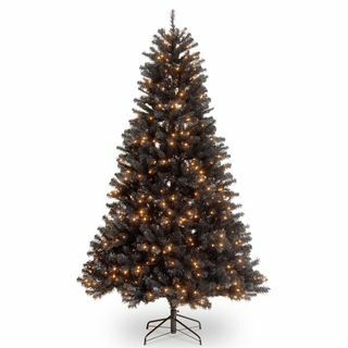 Forlyst sort gran juletræ 