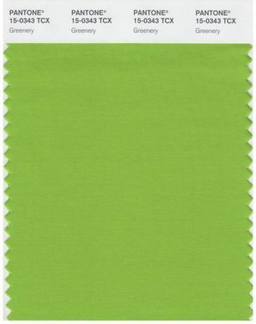 Årets Pantone Greenery Colour 2017