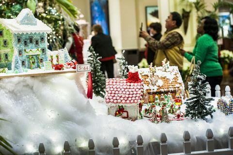 Menneske, vinter, begivenhed, offentligt rum, ferie, juledekoration, jul, kunde, juleaften, nåletræ, 